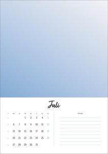 Kreativkalender Design A4 2026