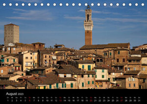 Italien - Monumente und Kulturlandschaften (Tischkalender 2023 DIN A5 quer)