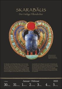 SPIEGEL GESCHICHTE Das alte Ägypten Kalender 2023. Kultur-Wandkalender mit 53 eindrucksvollen archäologischen Funden. Spektakulärer Wochenkalender zum Aufhängen.