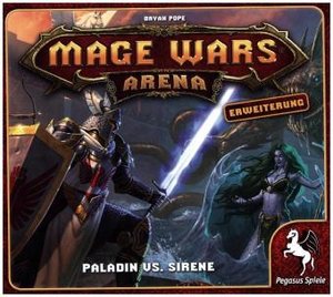 Pegasus 51874G - Mage Wars Arena, Paladin vs. Sirene, Erweiterung