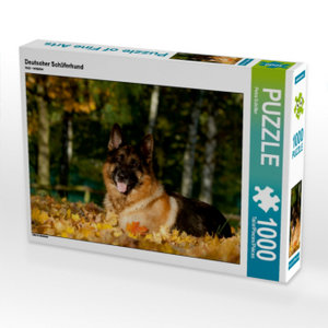CALVENDO Puzzle Deutscher Schäferhund 1000 Teile Puzzle quer