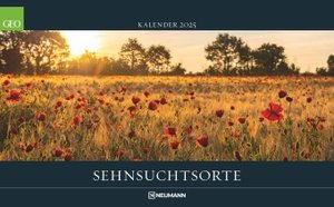GEO Sehnsuchtsorte 2025 - Wand-Kalender - Reise-Kalender - Poster-Kalender - 58x36
