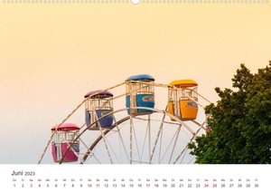 Riesenräder - Ein Spaß für jung und alt. (Premium, hochwertiger DIN A2 Wandkalender 2023, Kunstdruck in Hochglanz)