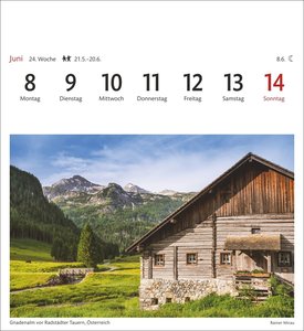 Alpen Sehnsuchtskalender 2026