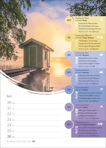 Mondkalender Wochenkalender 2026