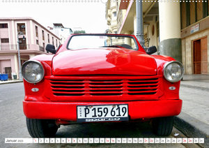 Lust auf LLOYD - Ein Kult-Auto der Fünfziger Jahre in Kuba (Wandkalender 2023 DIN A2 quer)