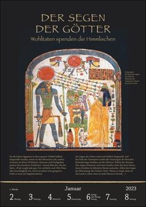 SPIEGEL GESCHICHTE Das alte Ägypten Wochen-Kulturkalender 2023