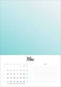 Kreativkalender Design A4 2026