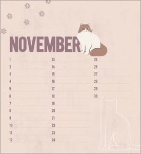 Geburtstagskalender Cats