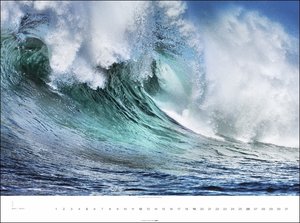 Das Meer Kalender 2024. Großartige Meeresaufnahmen des deutschen Naturfotografen Frank Krahmer in einem hochwertigen Posterkalender. Wandkalender 2024 im XXL-Großformat.