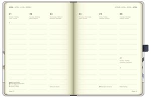 Stone 2025 - Diary - Buchkalender - Taschenkalender - 16x22