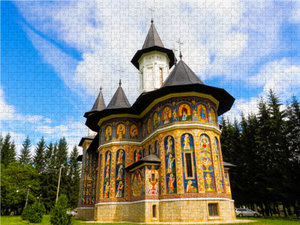 CALVENDO Puzzle Kloster Neamt 1000 Teile Puzzle quer