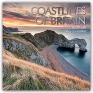 Coastline of Britain - Die Britische Küste 2022 - 16-Monatskalender