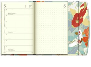 Japanese Papers 2025 - Diary - Buchkalender - Taschenkalender - 10x15