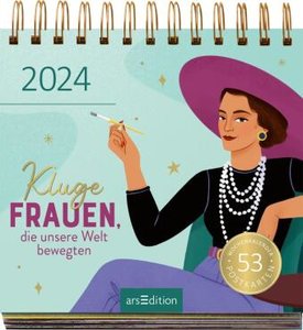 Postkartenkalender Kluge Frauen, die unsere Welt bewegten 2024