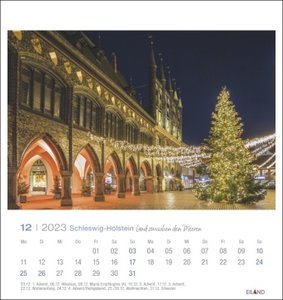 Schleswig-Holstein Postkartenkalender 2023
