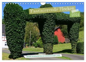 Faszinierende Hecken - Grüne Schönheiten im Monschauer Land (Wandkalender 2024 DIN A4 quer), CALVENDO Monatskalender