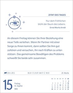 Skorpion Sternzeichenkalender 2026