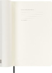 Moleskine 12 Monate Wochen Notizkalender 2024, Large/A5, Schwarz