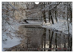 Das Steinfurter Bagno im Wandel der Jahreszeiten (Wandkalender 2024 DIN A4 quer), CALVENDO Monatskalender