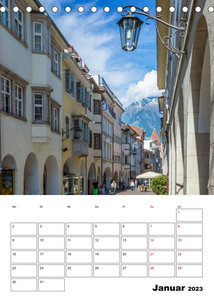 MERAN Terminplaner (Tischkalender 2023 DIN A5 hoch)