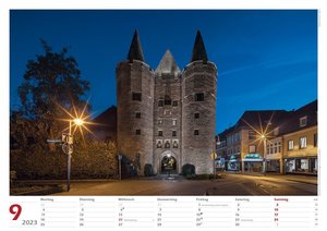 Niederrhein 2023 Wandkalender A3 Spiralbindung