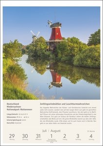 Wanderlust Wochen-Kulturkalender 2024. Fotokalender mit den schönsten Wanderwegen Deutschlands und Europas. Informativer Kalender mit Touren-Beschreibungen