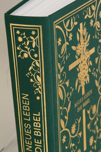 Neues Leben. Die Bibel - Golden Grace Edition, Waldgrün
