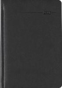 Buchkalender Mini Tucson schwarz 2023 - Büro-Kalender - Cheftimer 10,7x15,2 cm - 1 Tag 1 Seite - 352 Seiten - Alpha Edition