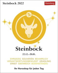Steinbock Kalender 2022