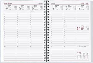 Ladytimer Ringbuch Hummingbird 2023 - Taschen-Kalender A5 (15x21 cm) - Schüler-Kalender - Weekly - Ringbindung - 128 Seiten - Alpha Edition