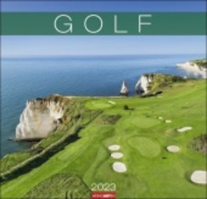 Golf Kalender 2023. Die schönsten Golfplätze in einem Wandkalender 2023 Großformat. Imposante Aufnahmen in einem hochwertigen Fotokalender, ein tolles Geschenk für Golfer.