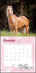 Pferdefreunde 2023 - Broschürenkalender - Kinder-Kalender - Format 30 x 30 cm