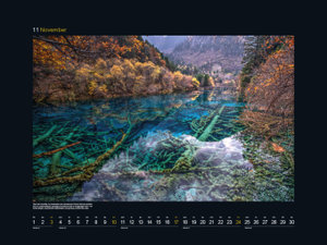 UNESCO Naturerbe der Welt - KUNTH Wandkalender 2024