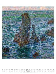 Claude Monet - Wasser und Licht Kalender 2024