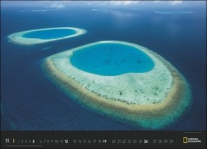 Landscapes Edition National Geographic Kalender 2023. Großer Fotokalender mit Landschaftsaufnahmen der besten Naturfotografen. Hochwertiger Posterkalender