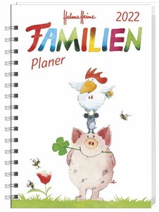 Helme Heine Familienplaner Buch A5 Kalender 2022