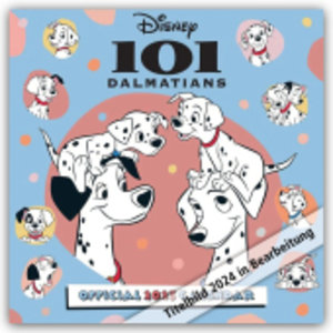 Disney 101 Dalmatians - Disney 101 Dalmatiner 2024 - Wandkalender