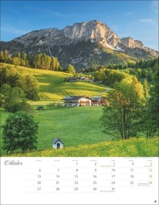 Schönes Alpenland Posterkalender 2025