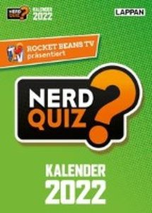Rocket Beans TV – Nerd Quiz-Kalender 2022 mit Fragen rund um Games, Filme und Popkultur