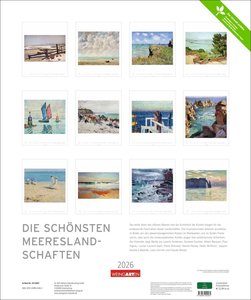 Die schönsten Meereslandschaften Kalender 2026