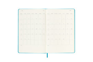 Moleskine 18 Monate Wochen Notizkalender - Color 2022/2023, Large/A5, Manganblau