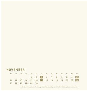 Bastelkalender 2024 Premium gold groß. Blanko-Kalender zum Basteln mit extra Titelblatt für eine persönliche Gestaltung. Foto- und Bastelkalender 2024.