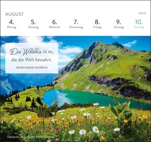 Postkartenkalender 2025: Zauber der Berge