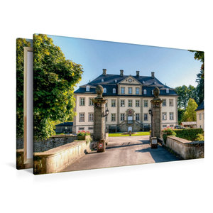 Premium Textil-Leinwand 120 cm x 80 cm quer Schloss Körtlinghausen