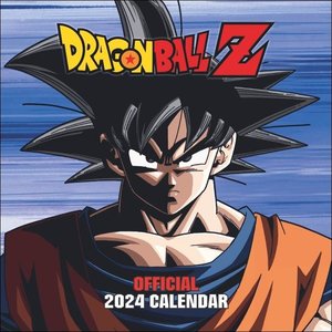 Dragon Ball Z Kalender 2024. Jahres-Wandkalender 2024 mit den Protagonisten des berühmten Animes: Son-Goku, Vegeta und Co. in einem Broschurkalender mit Monatskalendarium.