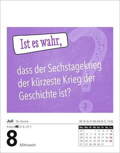 Ist es wahr, dass ...? Tagesabreißkalender 2026