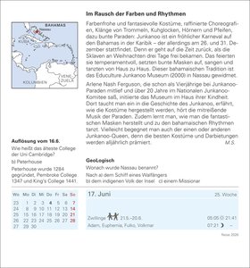 Reise Tagesabreißkalender 2026 - Kulturkalender - Städte, Menschen, Landschaften