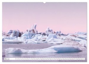 Magie des Nordens, Island und Norwegen (hochwertiger Premium Wandkalender 2024 DIN A2 quer), Kunstdruck in Hochglanz