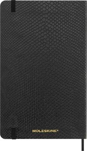 Moleskine 12 Monate Wochen Notizkalender 2024 - Precious & Ethical, Large/A5, Boa Schwarz